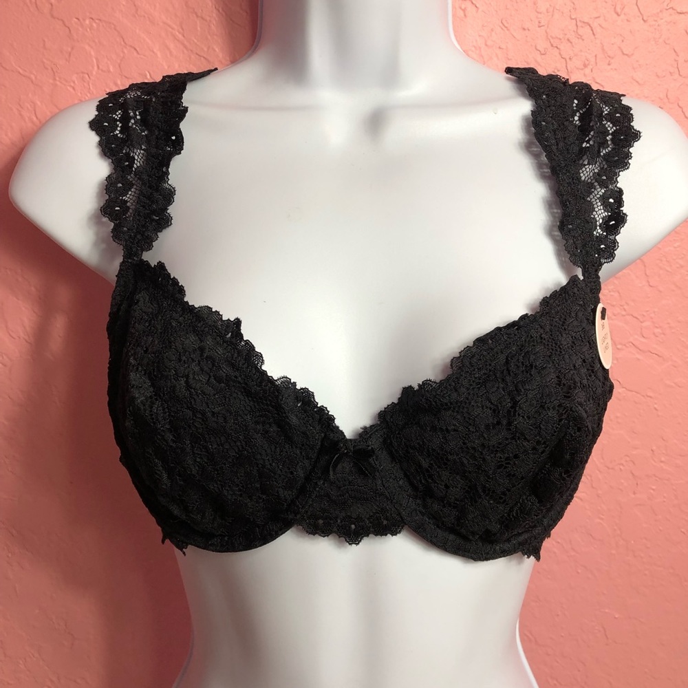 Lightly Lined flowered Bra